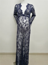 Maternity Gown Lace Fancy Summer Pregnant Dress