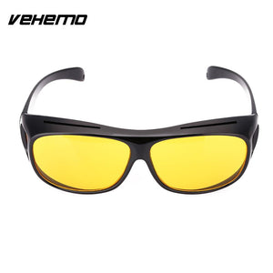 Unisex HD Yellow Lenses Night Vision  Sunglasses